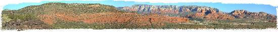 View from Scheurman Mountain - Sedona (full-size image is 4802 pixels wide)